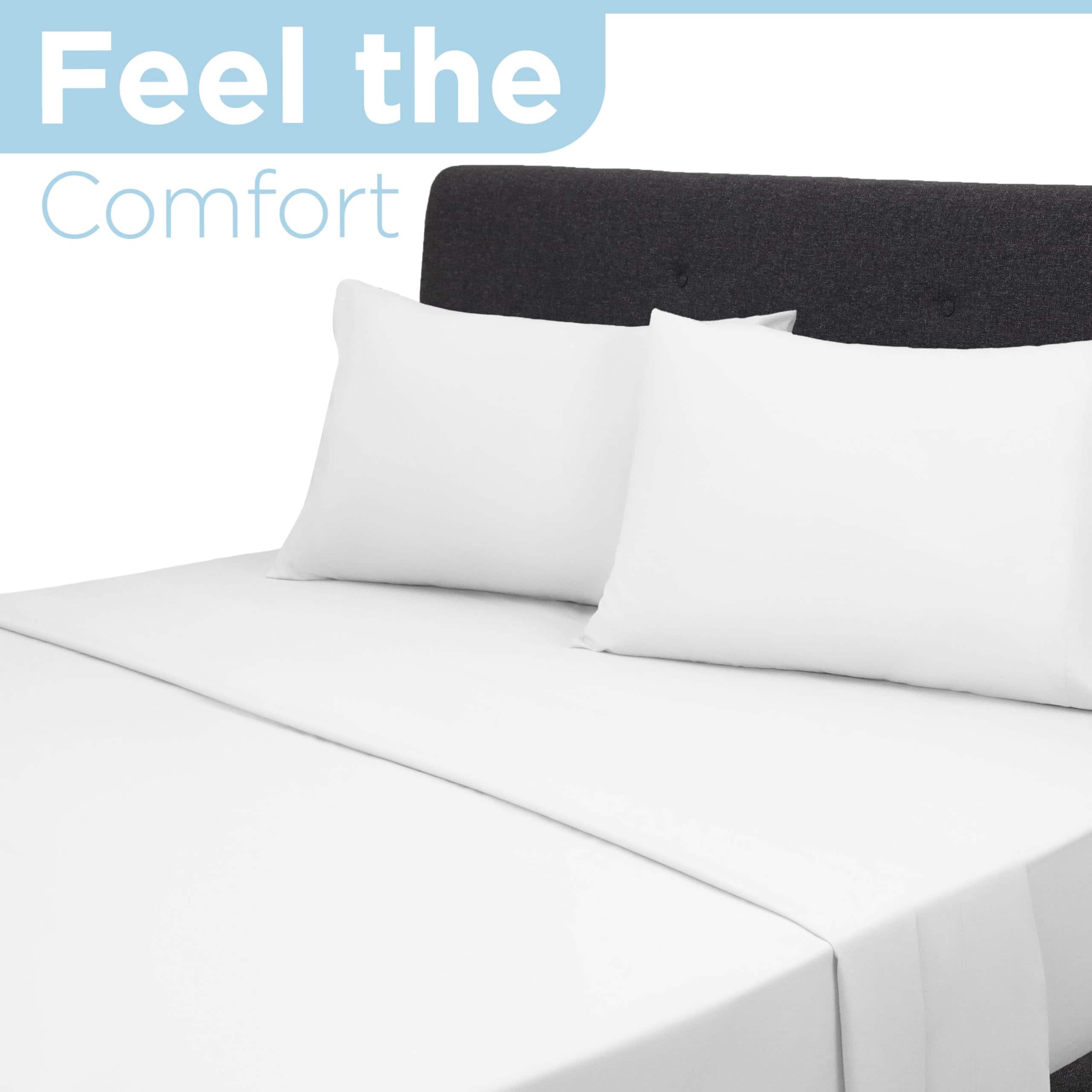 Juego de sábanas de cama de algodón mezclado de 4 piezas - Imagen 5