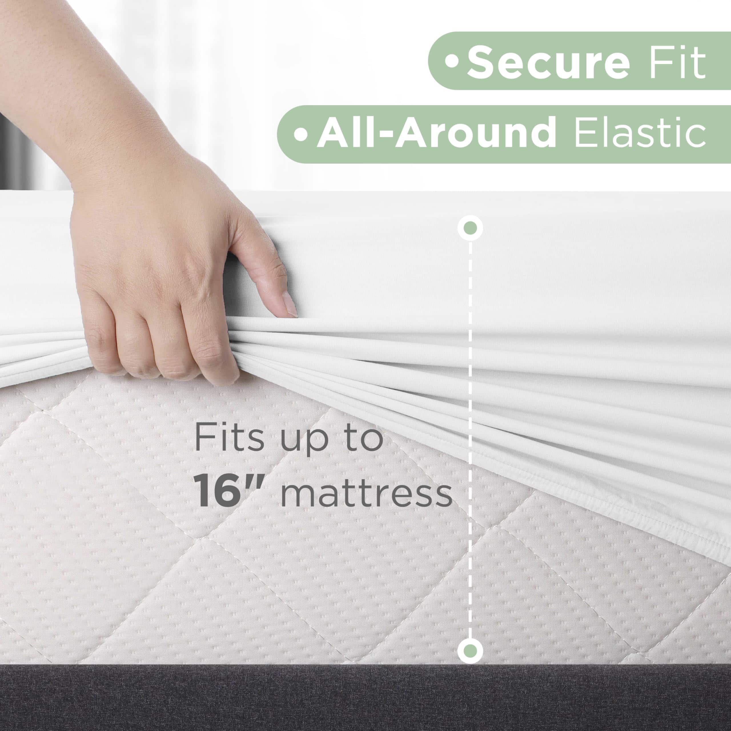 Juego de sábanas de cama de algodón mezclado de 4 piezas - Imagen 4