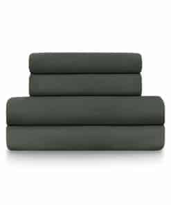 Juego de sábanas de algodón mezcla de 4 piezas para cama