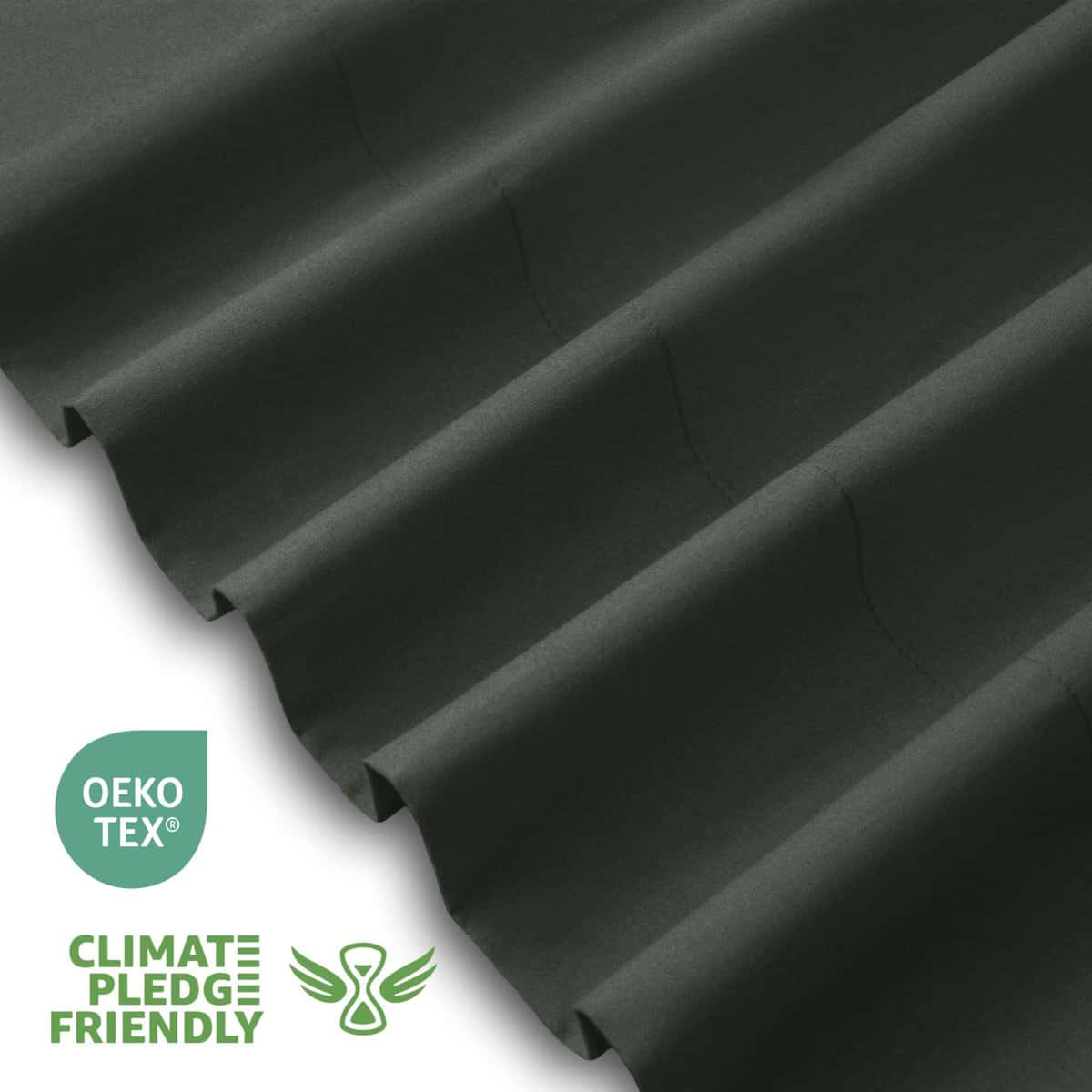 Juego de Sábanas de Algodón Mezclado de 4 Piezas Queen | - Imagen 9