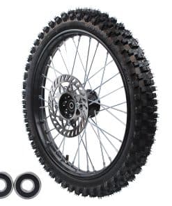 Rin de Rueda Delantera con Disco de Freno para Pit Dirt Bike