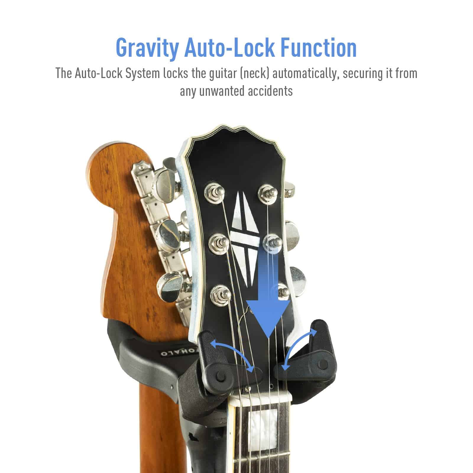 Soporte para Guitarra Ajustable para Guitarras Acústicas, - Imagen 5