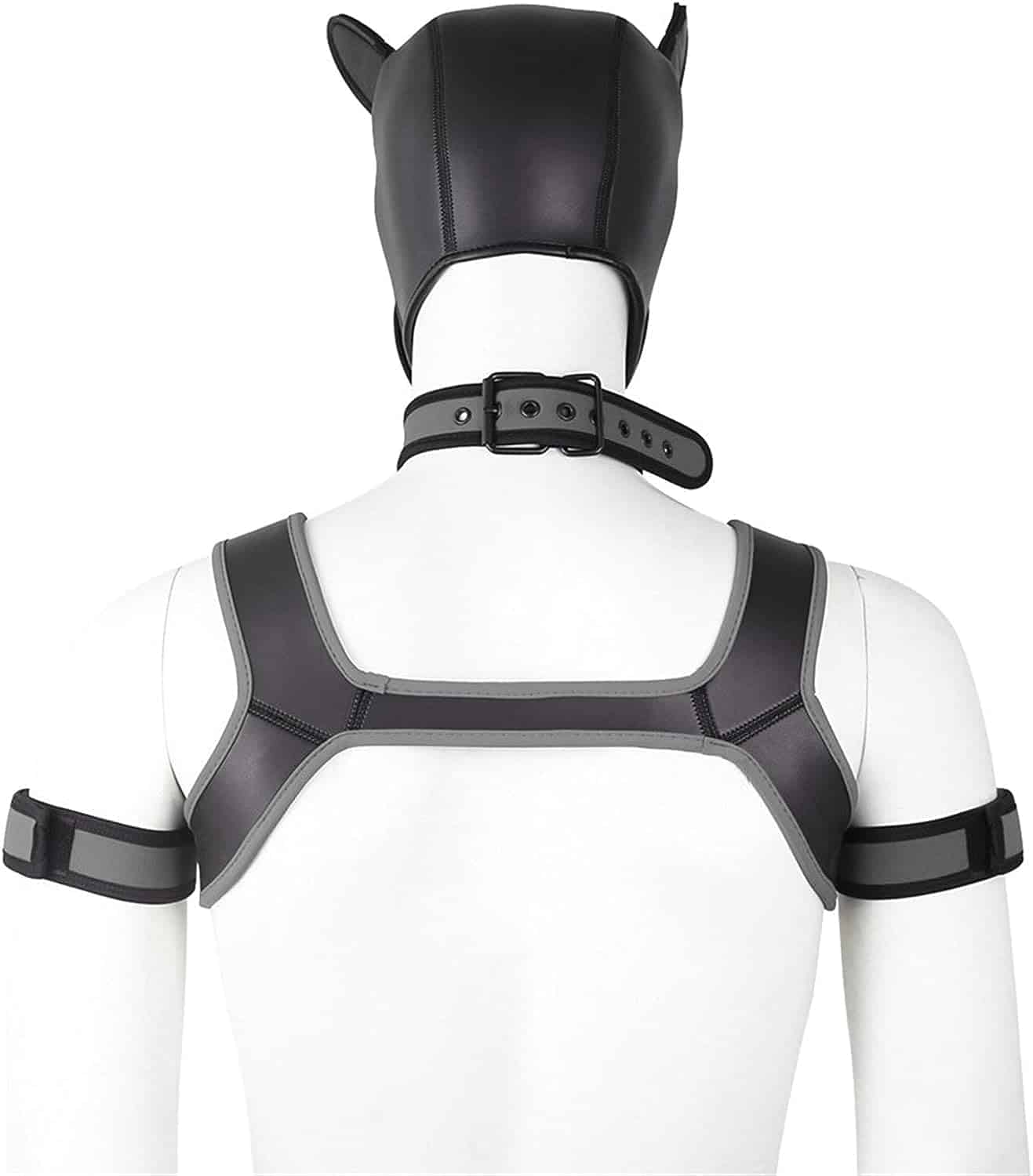 Conjunto de 4 Mascotas de Neopreno Jecrizy Máscara de - Imagen 6