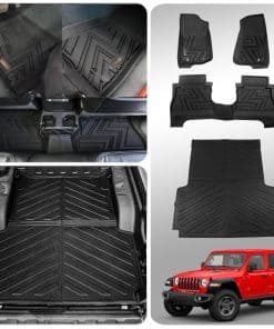 Tapetes para Piso Thinzyou Compatibles con Jeep Gladiator
