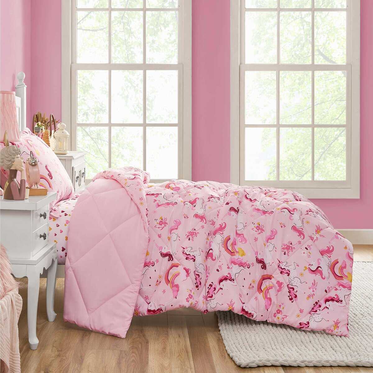 PPOLCA Juegos de Colchas Gemelas de Unicornio para Niños, 2 - Imagen 7