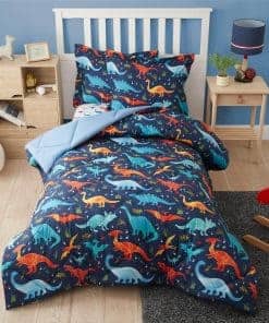 Juego de Ropa de Cama de Dinosaurios PPOLCA para Niños, 3