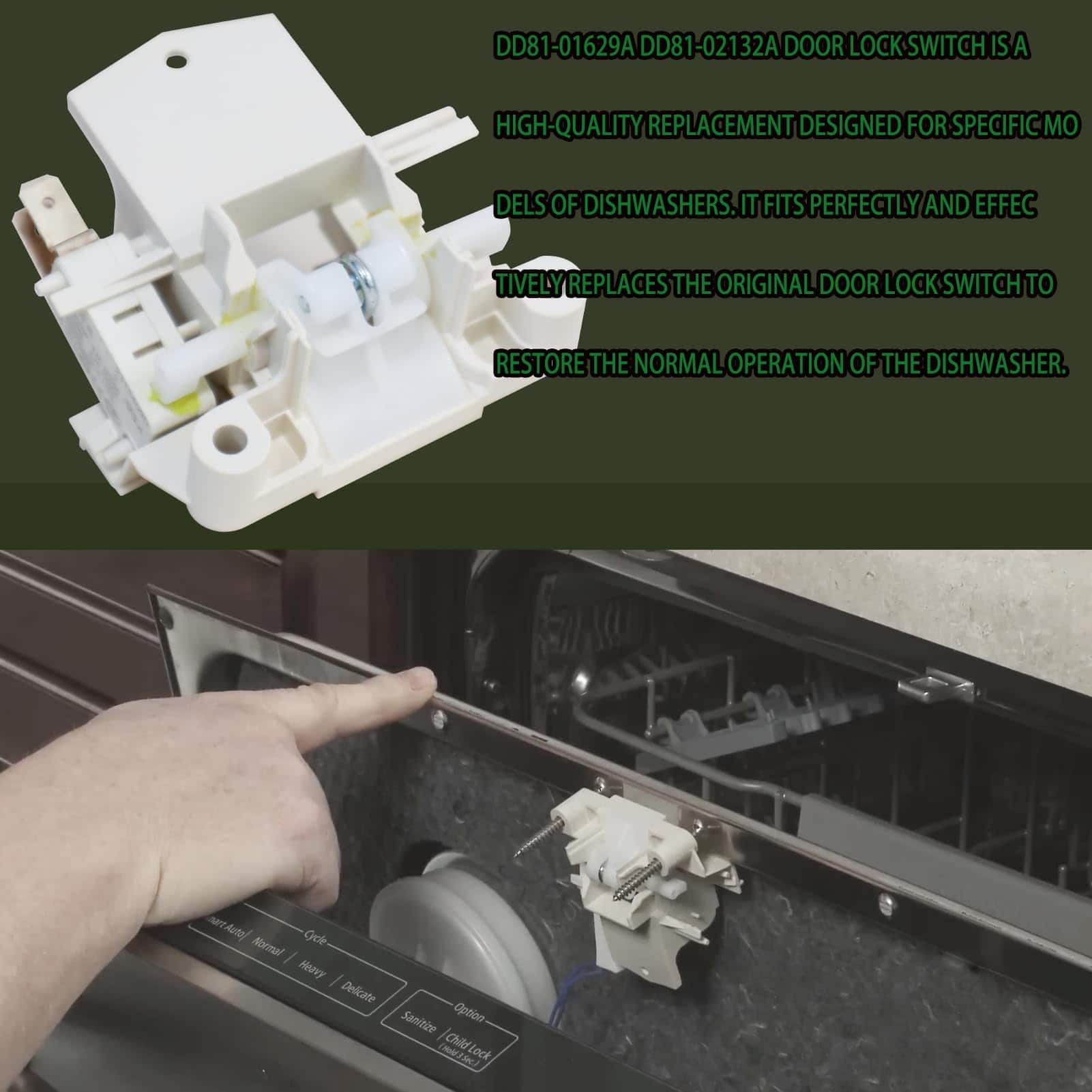 OEM DD81-01629A DD81-02132A Reemplazar la Traba de Puerta - Imagen 4