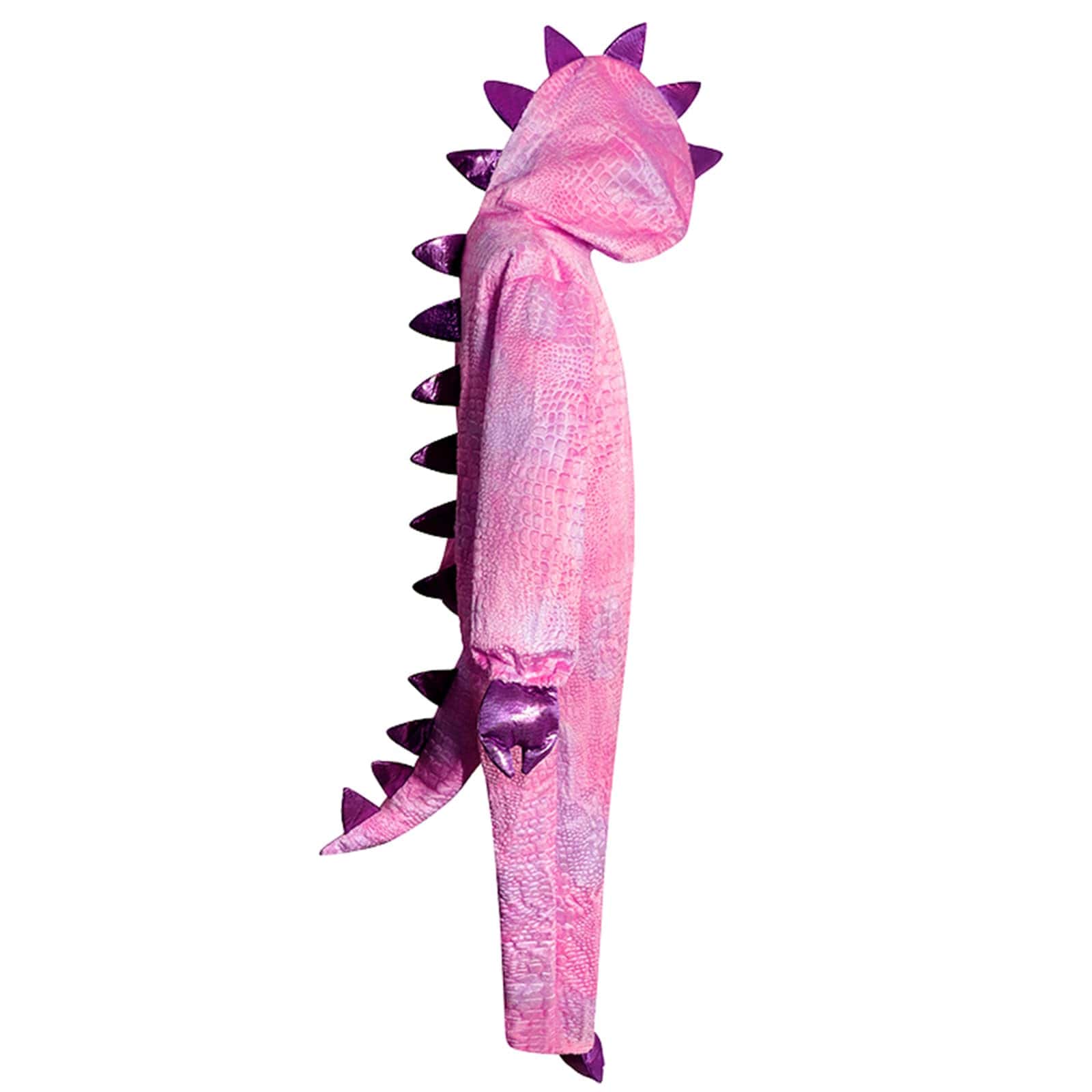 Disfraz de dinosaurio rosado para niñas en Navidad Cosplay
