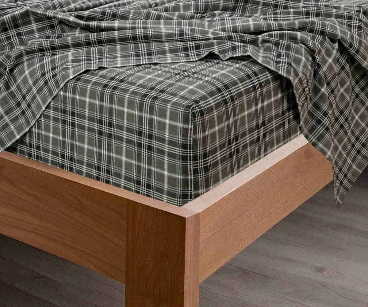 Juego de sábanas de franela 100% algodón de 3 piezas Bliss - Imagen 10