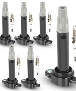 Conjunto de 6 Bobinas de Encendido y 6 Bujías de Iridio