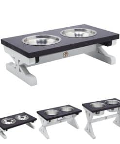 Comedero Elevado para Perros Sparktek con Altura de 5