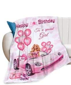 Manta de Cumpleaños Regalos de Cumpleaños para Niñas