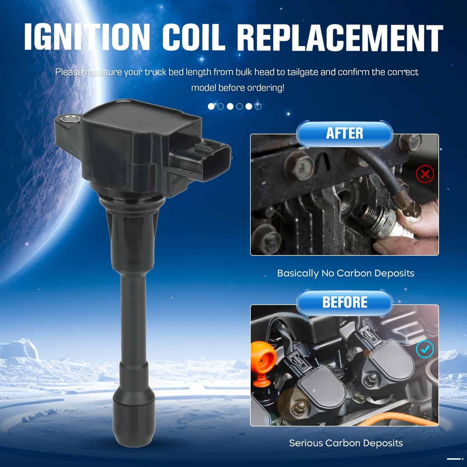 Conjunto de 4 Bobinas de Encendido y 4 -F549 9029 - Imagen 6