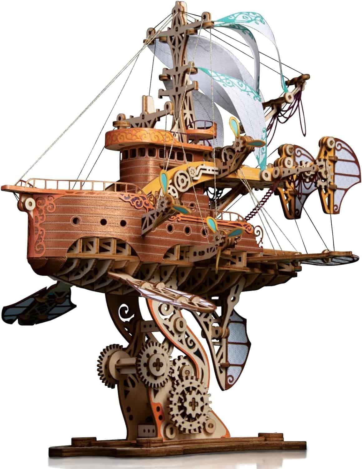 howCat Rompecabezas 3D de Madera para Alrededor de la