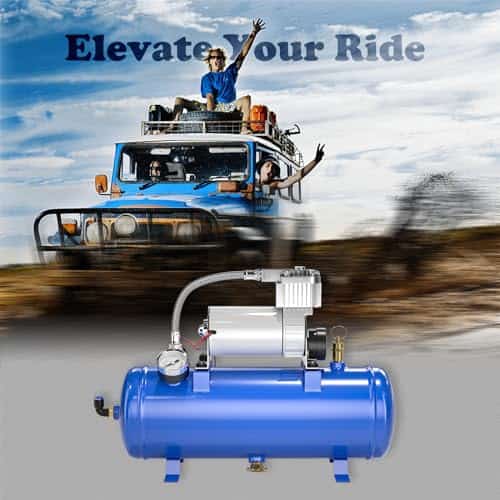 Compresor de Aire de 150PSI 12V con Tanque 1.59 Galones, - Imagen 7