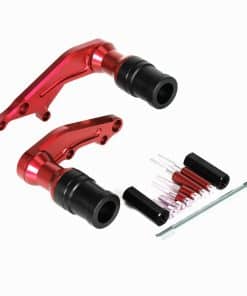 Protector de caída de deslizadores de marco -Rojo