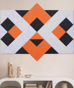 Panel Acústico Triangular Autoadhesivo Tutmyrea de 64