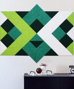 Panel Acústico Triangular Autoadhesivo Tutmyrea de 64