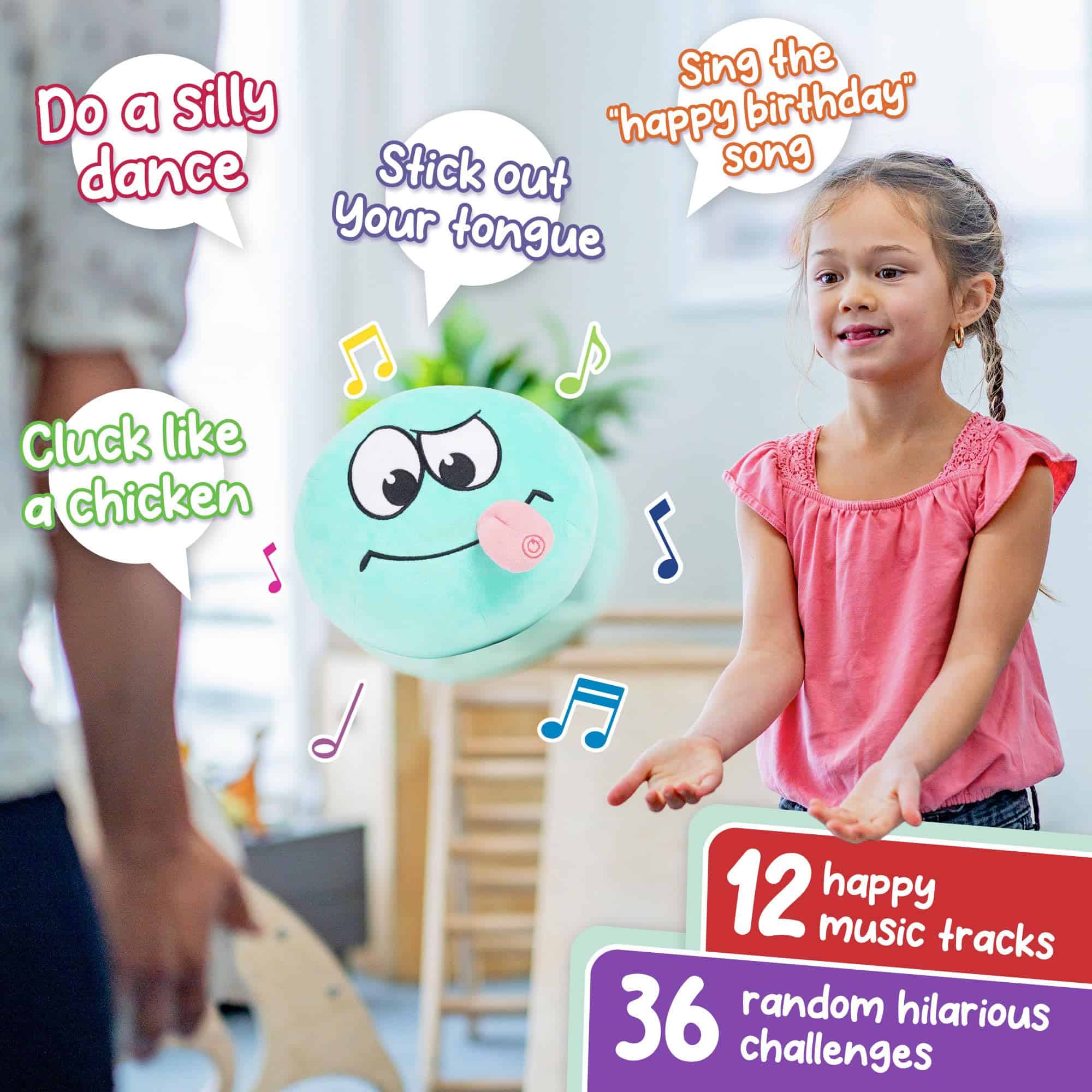 Peluche Hablador Wacky Pass - Reproduce Música de Baile y - Imagen 4