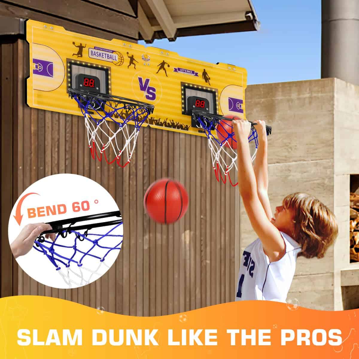 Canasta de Baloncesto para Interiores FBSPORT, Canasta de - Imagen 5