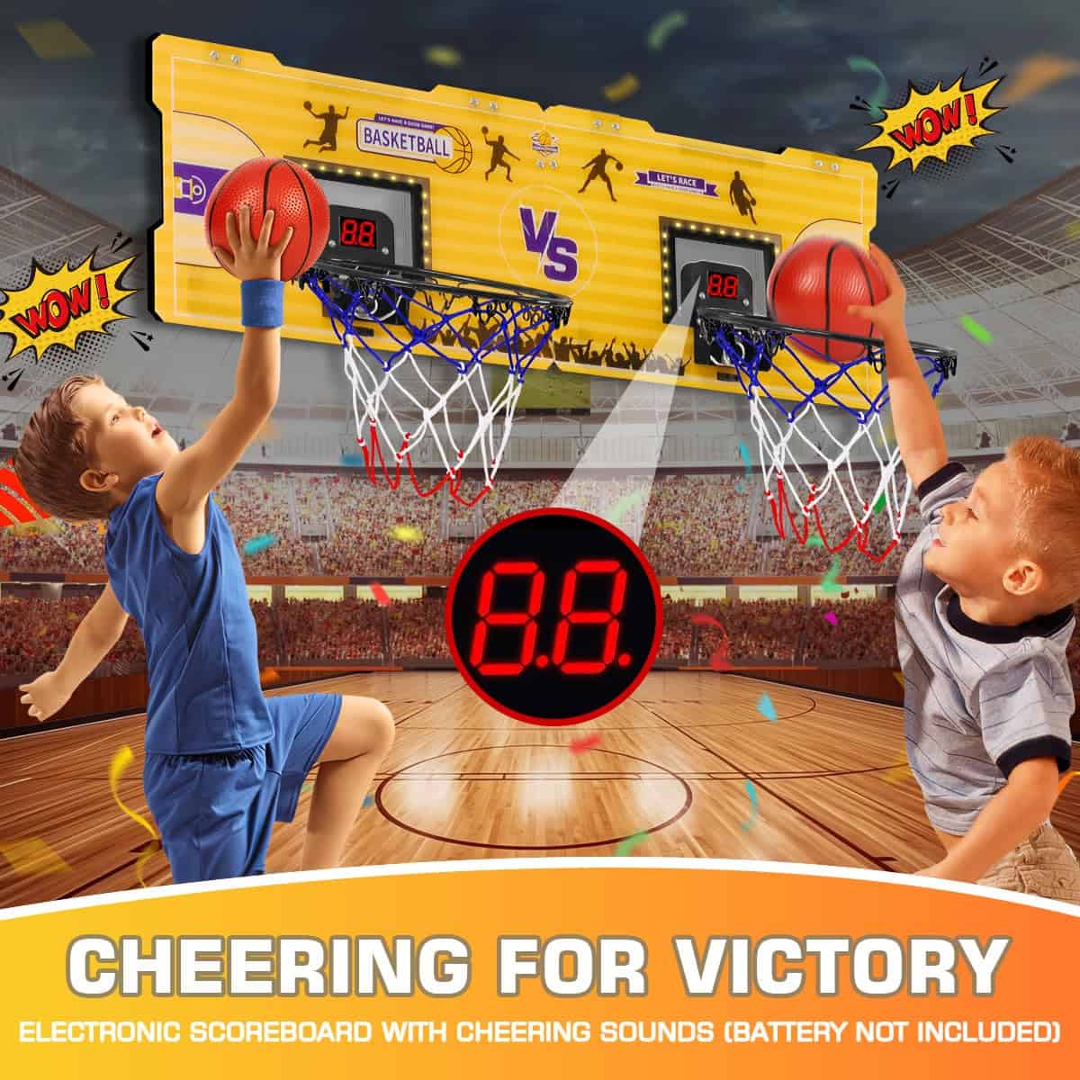 Canasta de Baloncesto para Interiores FBSPORT, Canasta de - Imagen 4