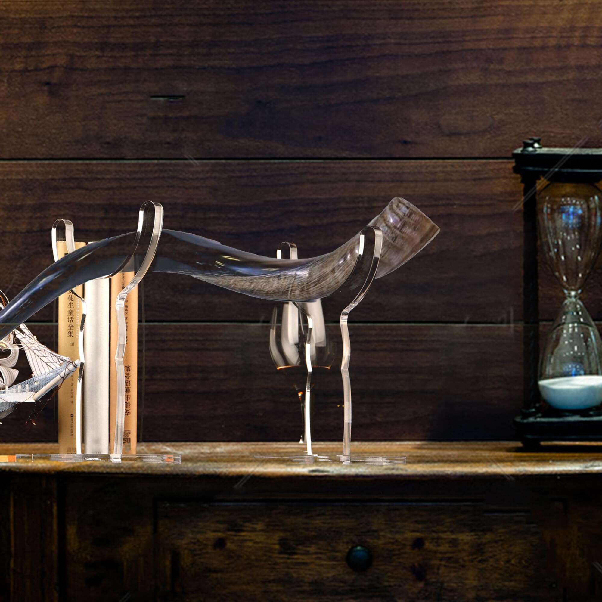 Soporte de Shofar, Soporte de Shofar, Soporte de exhibición - Imagen 4