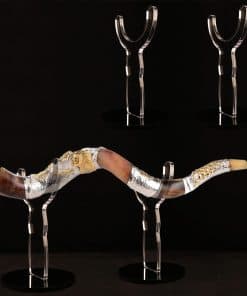 Soporte de Shofar, Soporte de acrílico para Shofar, Soporte