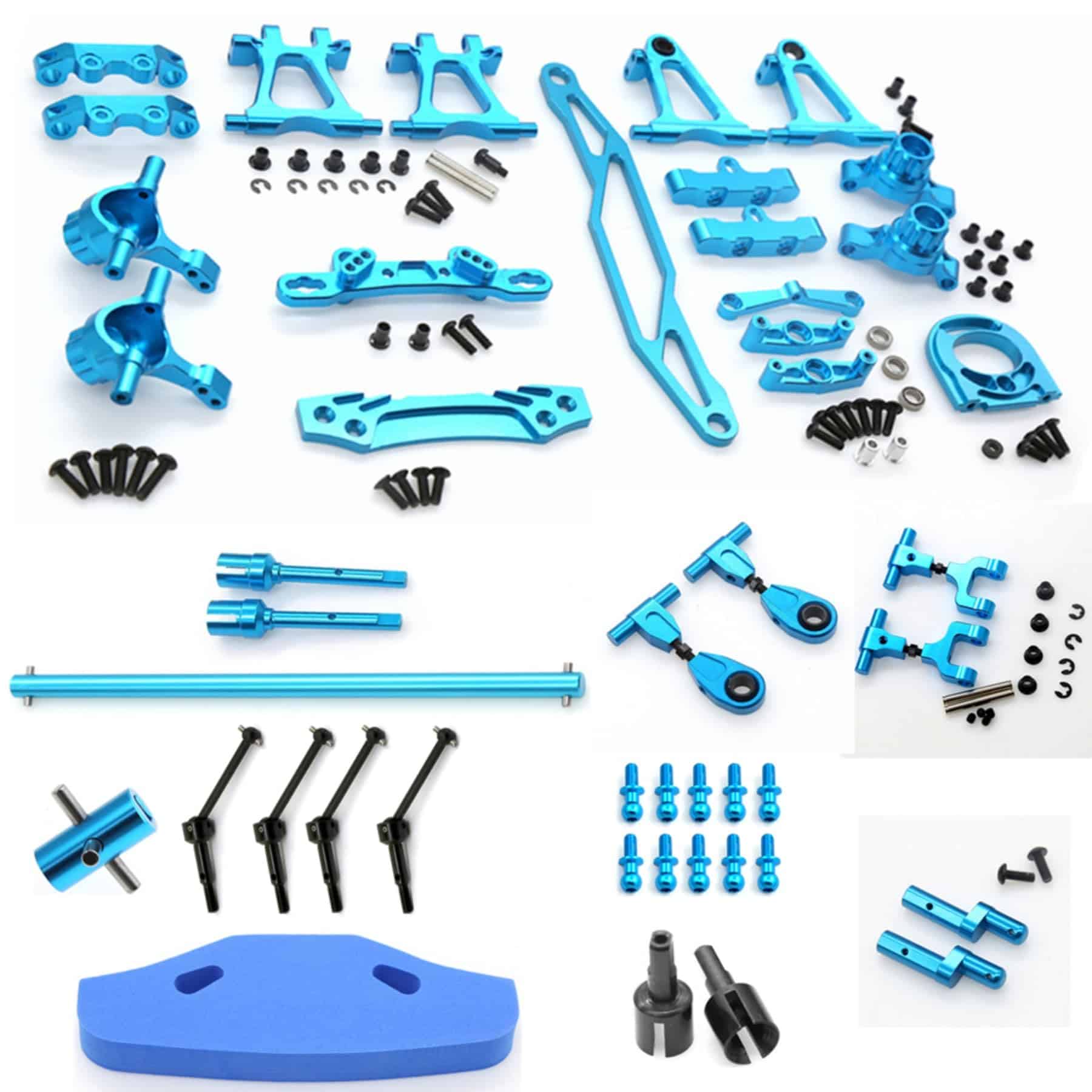 Kit de Actualización Completo Chanmoo RC TT-02 -Azul