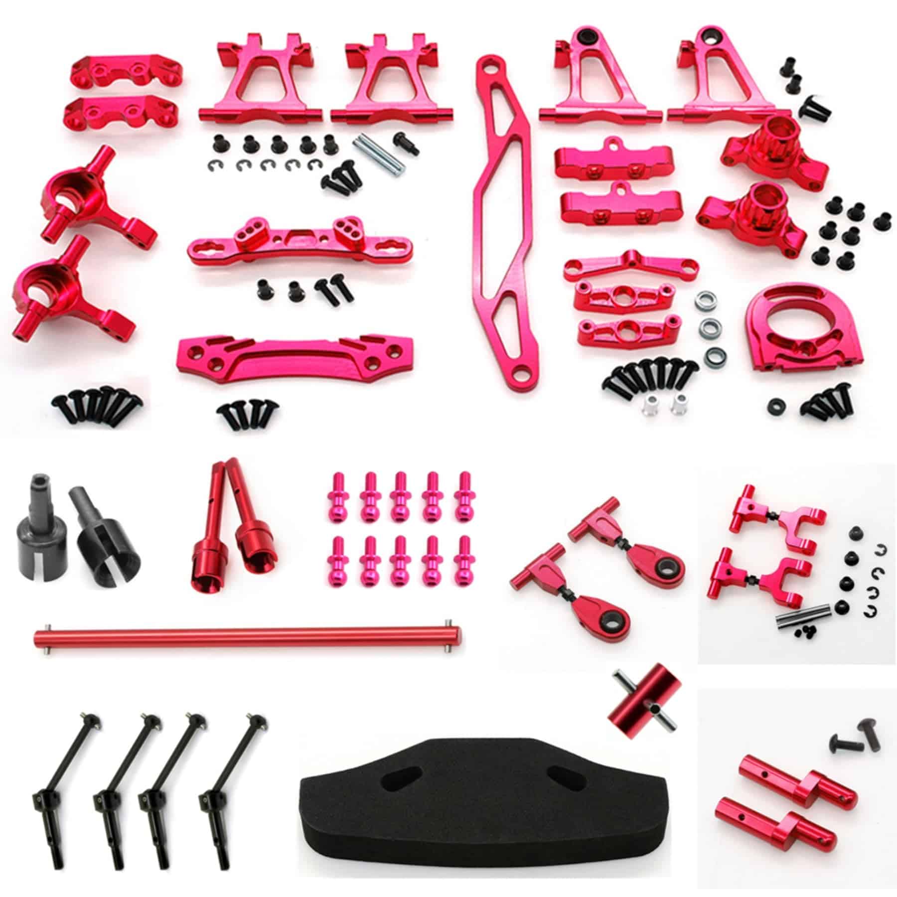 Kit de actualización completo de Chanmoo RC TT-02 de eje de