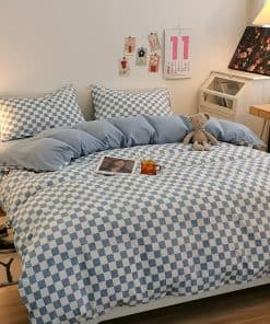 Juego de Funda de Edredón Hng Kiang Hu de 4 Piezas Tamaño