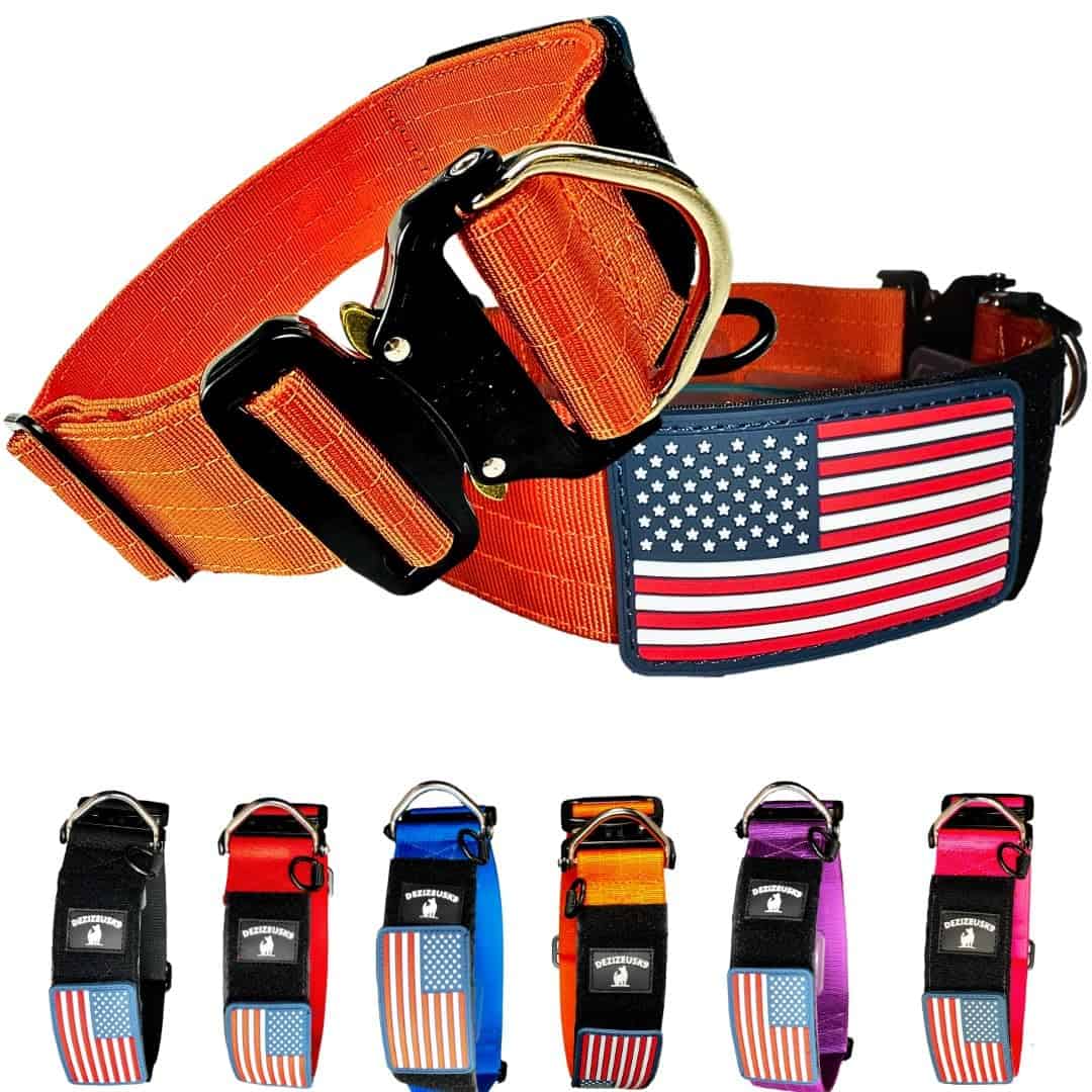 Collar táctico de 2 pulgadas para perros - Collares gruesos