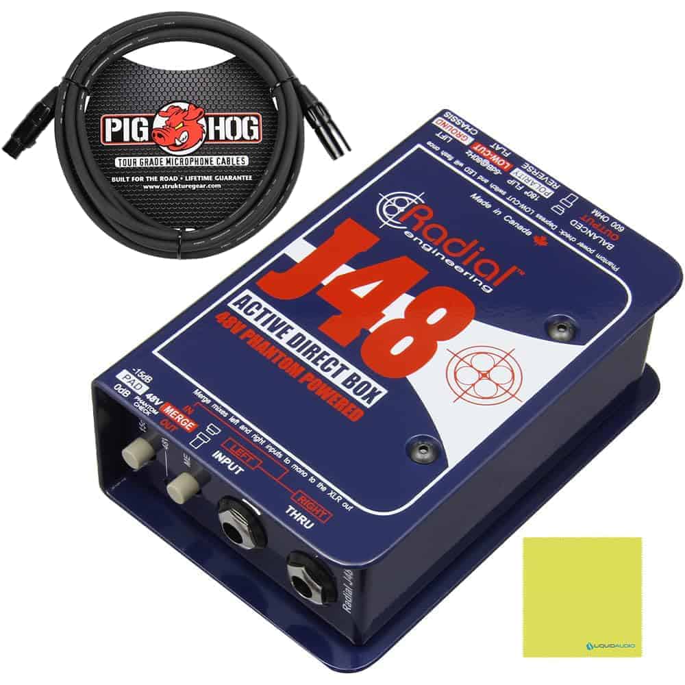 Radial Engineering J48 Premium Phantom Powered Active