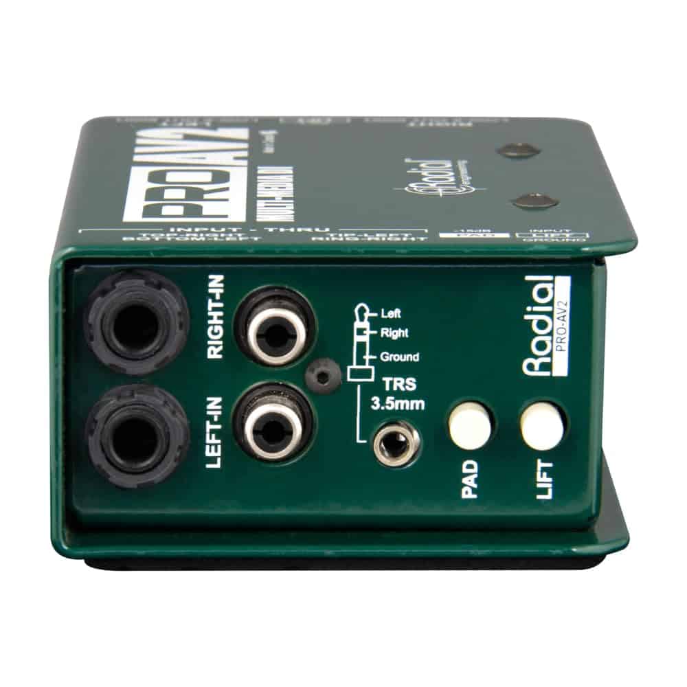 Radial Engineering ProAV2 Stereo Passive Multimedia Direct - Imagen 3