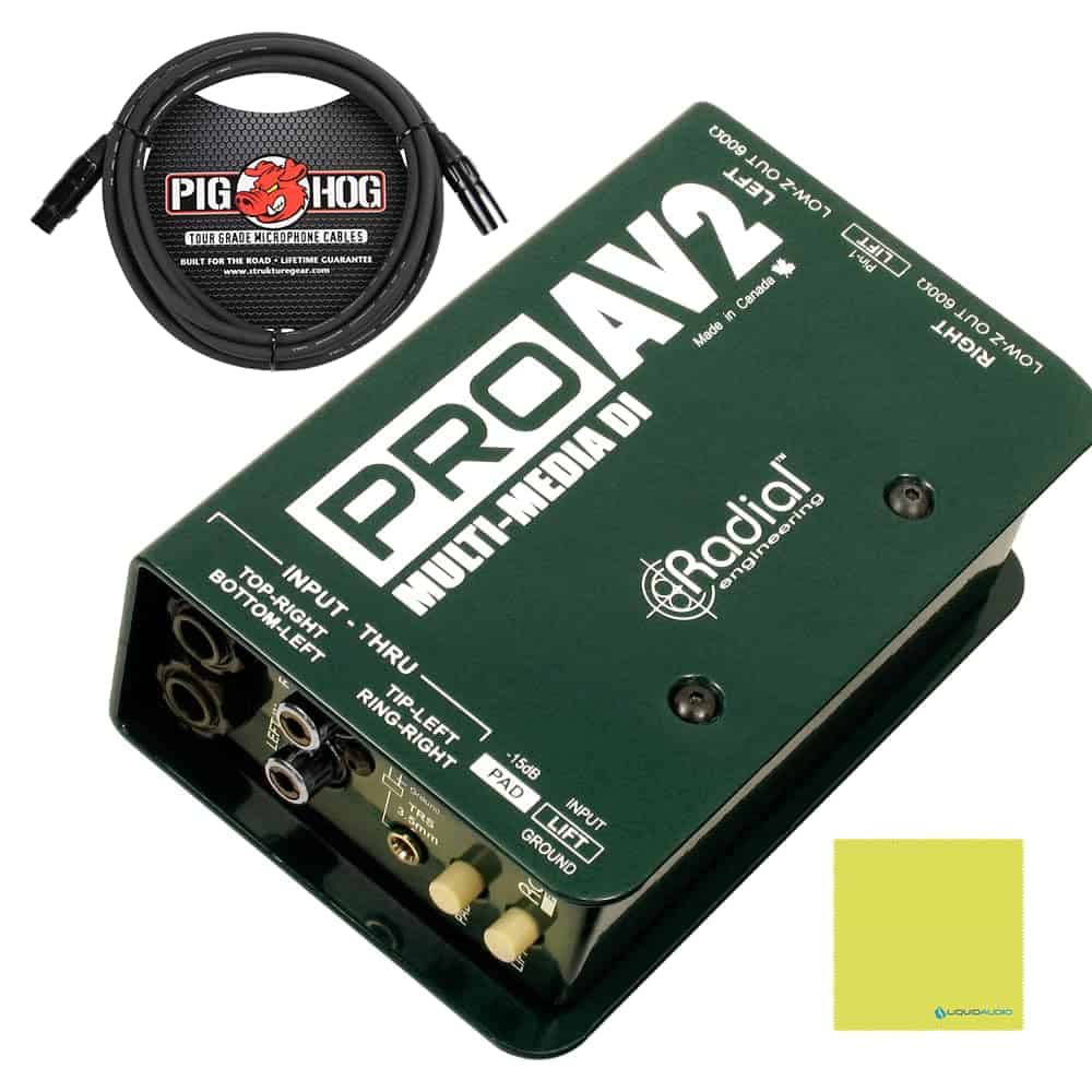 Radial Engineering ProAV2 Stereo Passive Multimedia Direct
