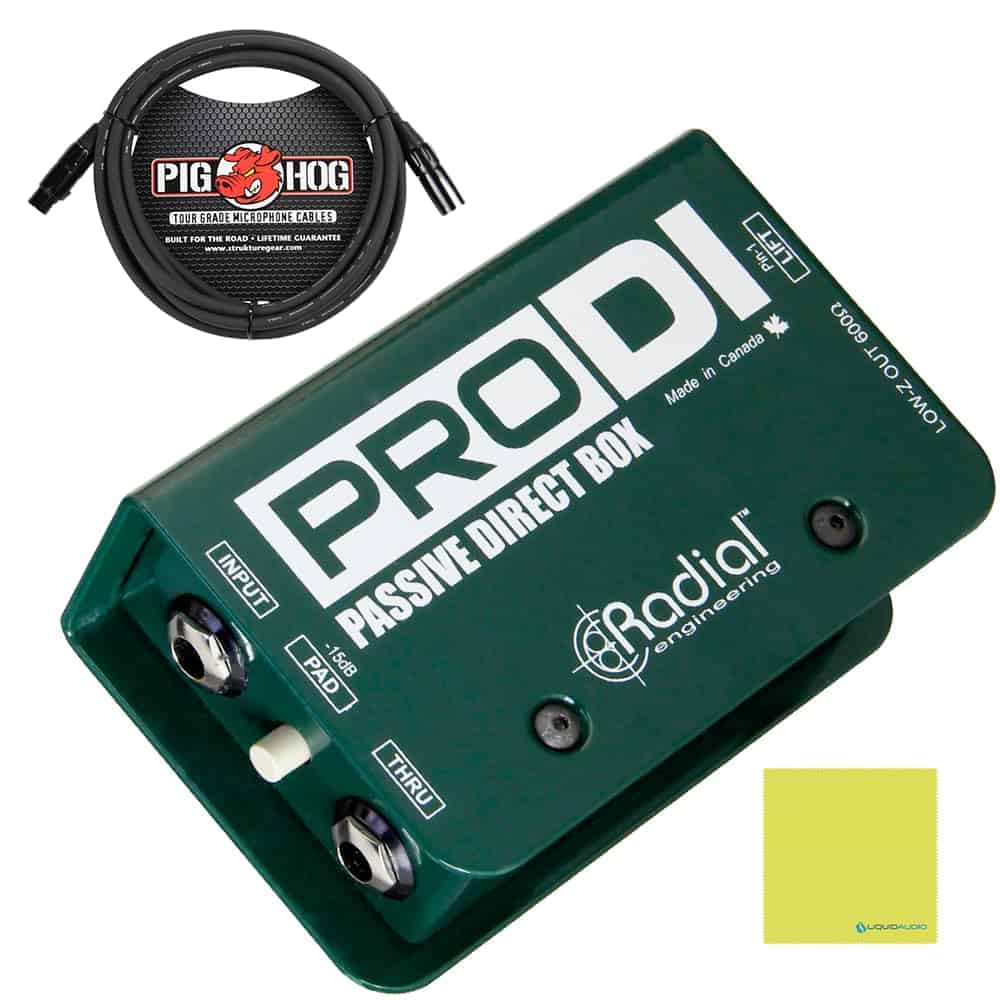 Radial Engineering ProDI Caja Directa de Instrumento Pasiva