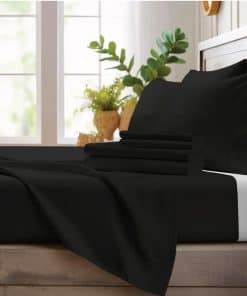 Juego de sábanas Bamboo Bay de 4 piezas para cama