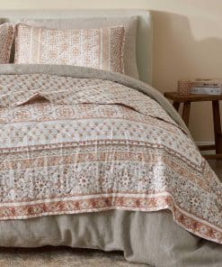 Juego de Edredón Vintage Comfort Floral Twin/Twin XL con