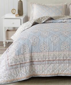 Juego de Edredón Vintage Comfort Floral para Twin/Twin XL