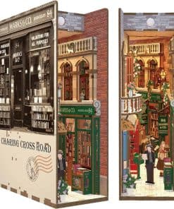 Kit de rincón de libros, kit de libro en miniatura DIY, Kit