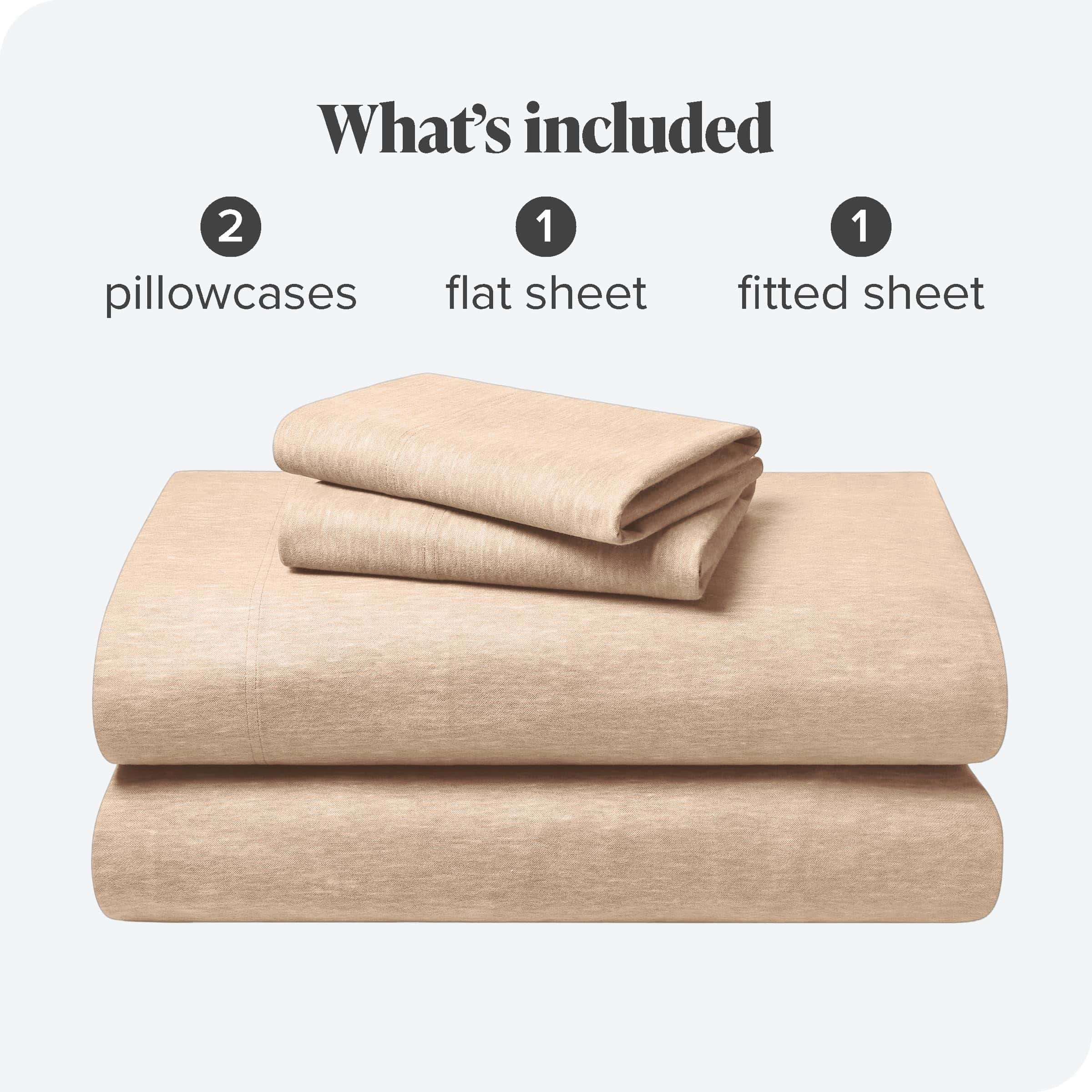 Juego de sábanas de franela Bare Home Prints, -Avena jaspead - Imagen 8