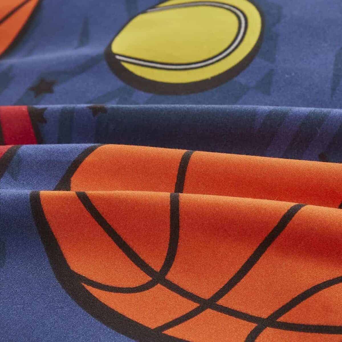 Set de Edredón de 3 Piezas de Bolas Deportivas para Niños - Imagen 9