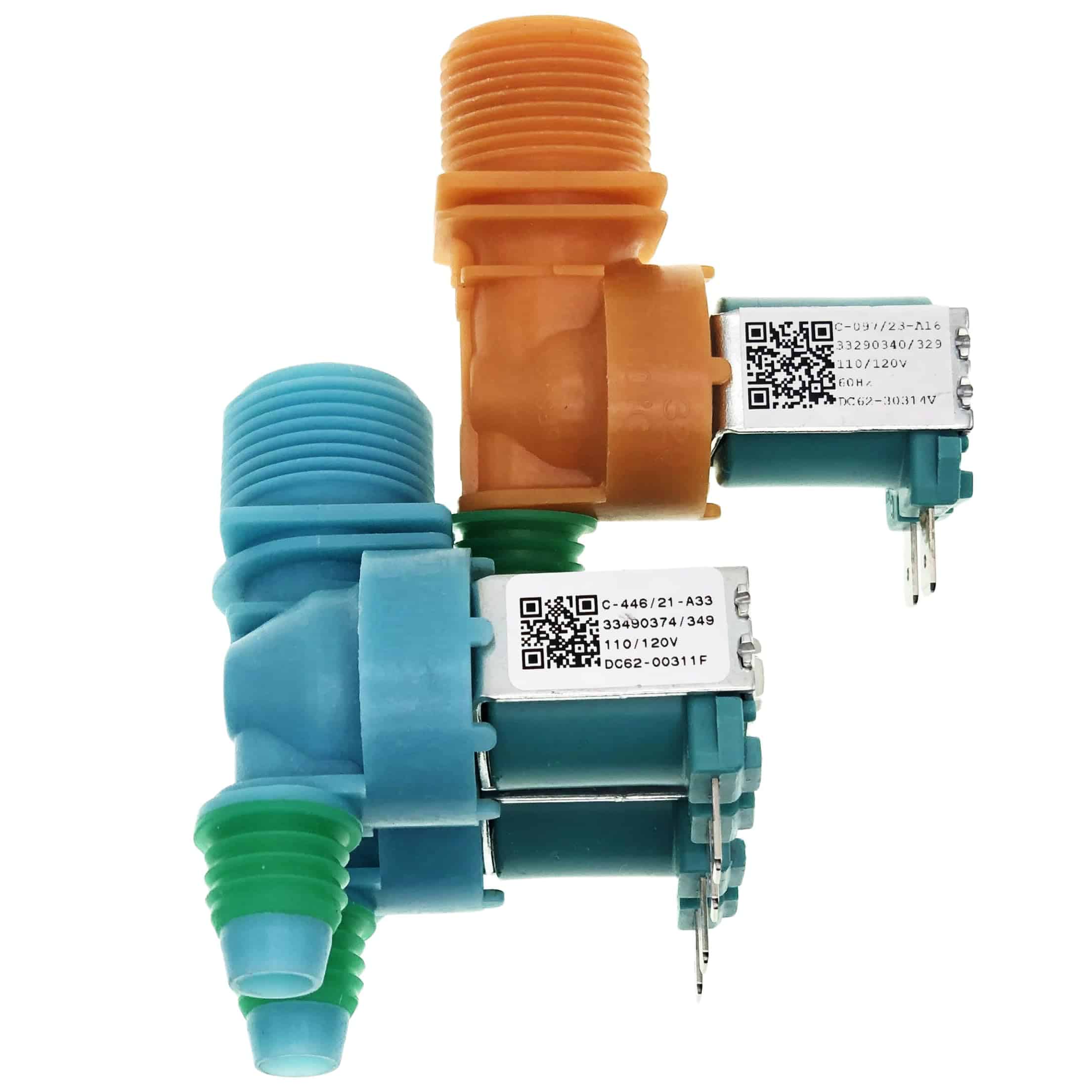 Válvula de entrada de agua para lavadora -120V 60Hz