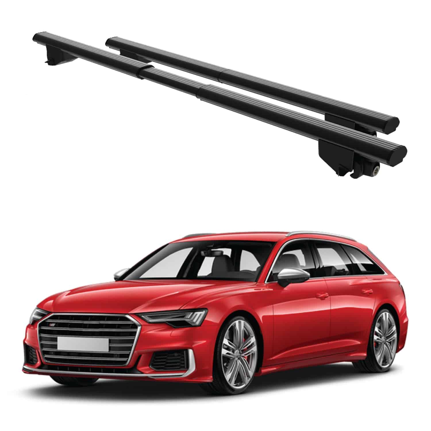 Barras transversales del techo telescópicas Catch USA para