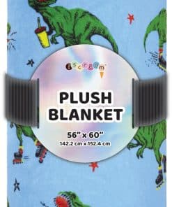 Manta de Lana de Felpa Premium de 56" x 60" con Estampado