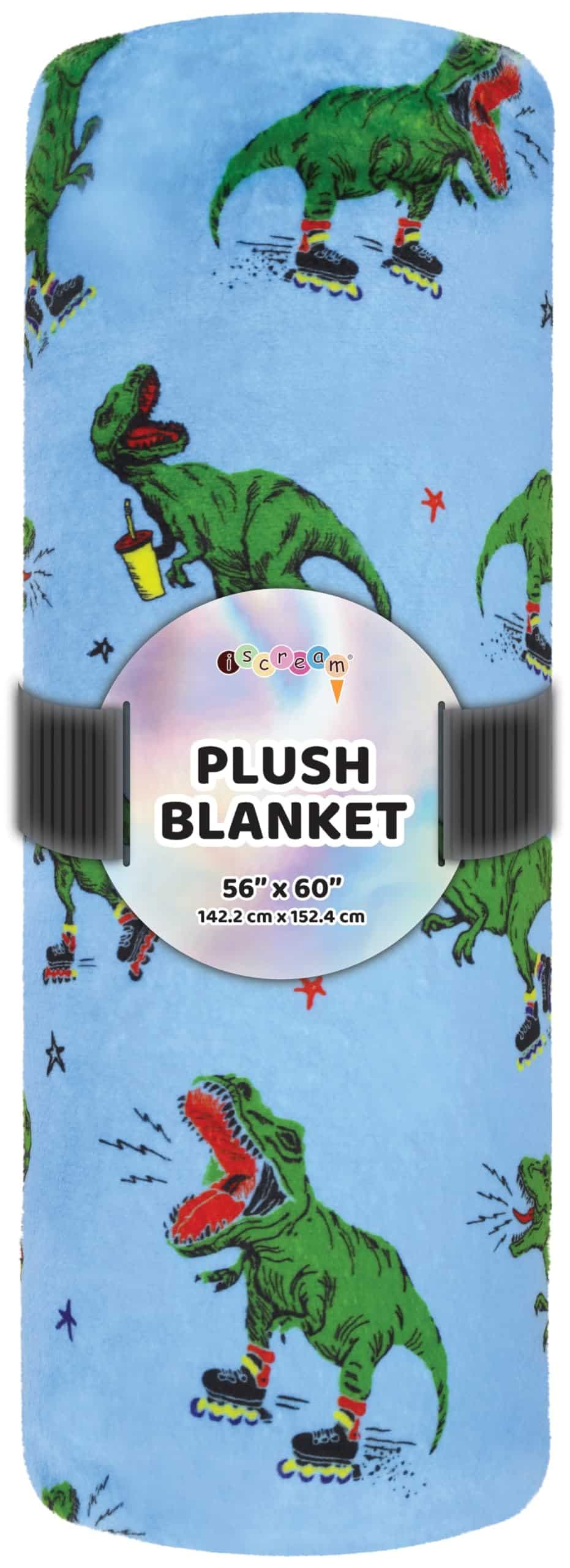 Manta de Lana de Felpa Premium de 56" x 60" con Estampado