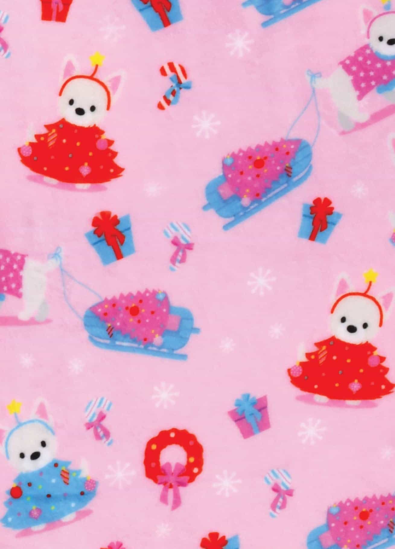 Manta de Felpa Estampada Premium de 56" x 60" - Merry - Imagen 3