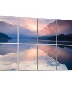 Paneles acústicos insonorizantes Zen with Lake Mountain