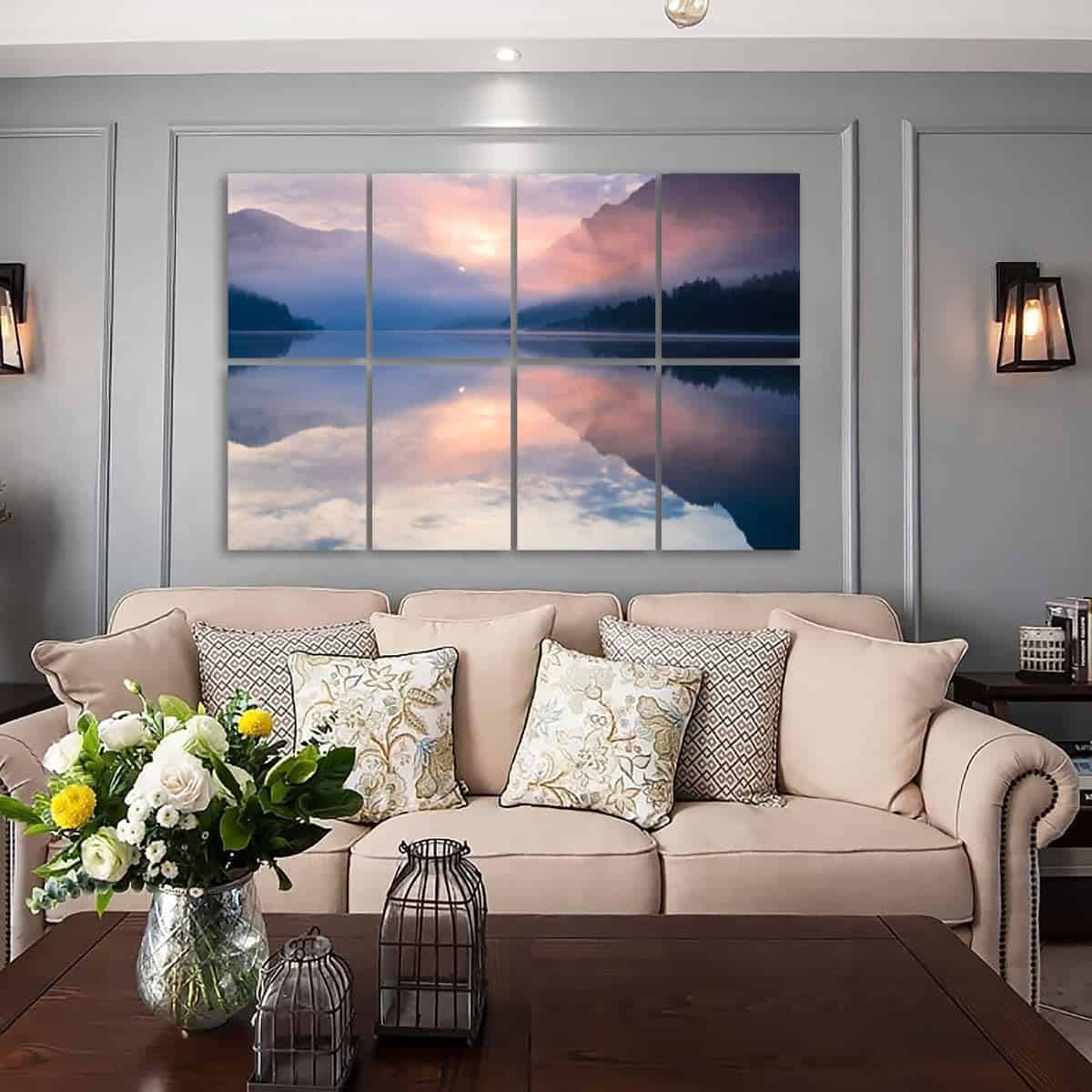 Paneles acústicos insonorizantes Zen with Lake Mountain - Imagen 4