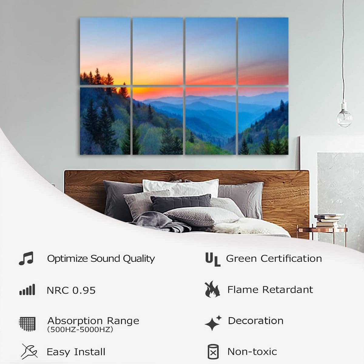 Paneles Acústicos Absorbentes de Sonido de Montaña Rodante - Imagen 6