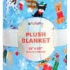 Manta de Franela Estampada Iscream Holiday Hounds 56" x 60"